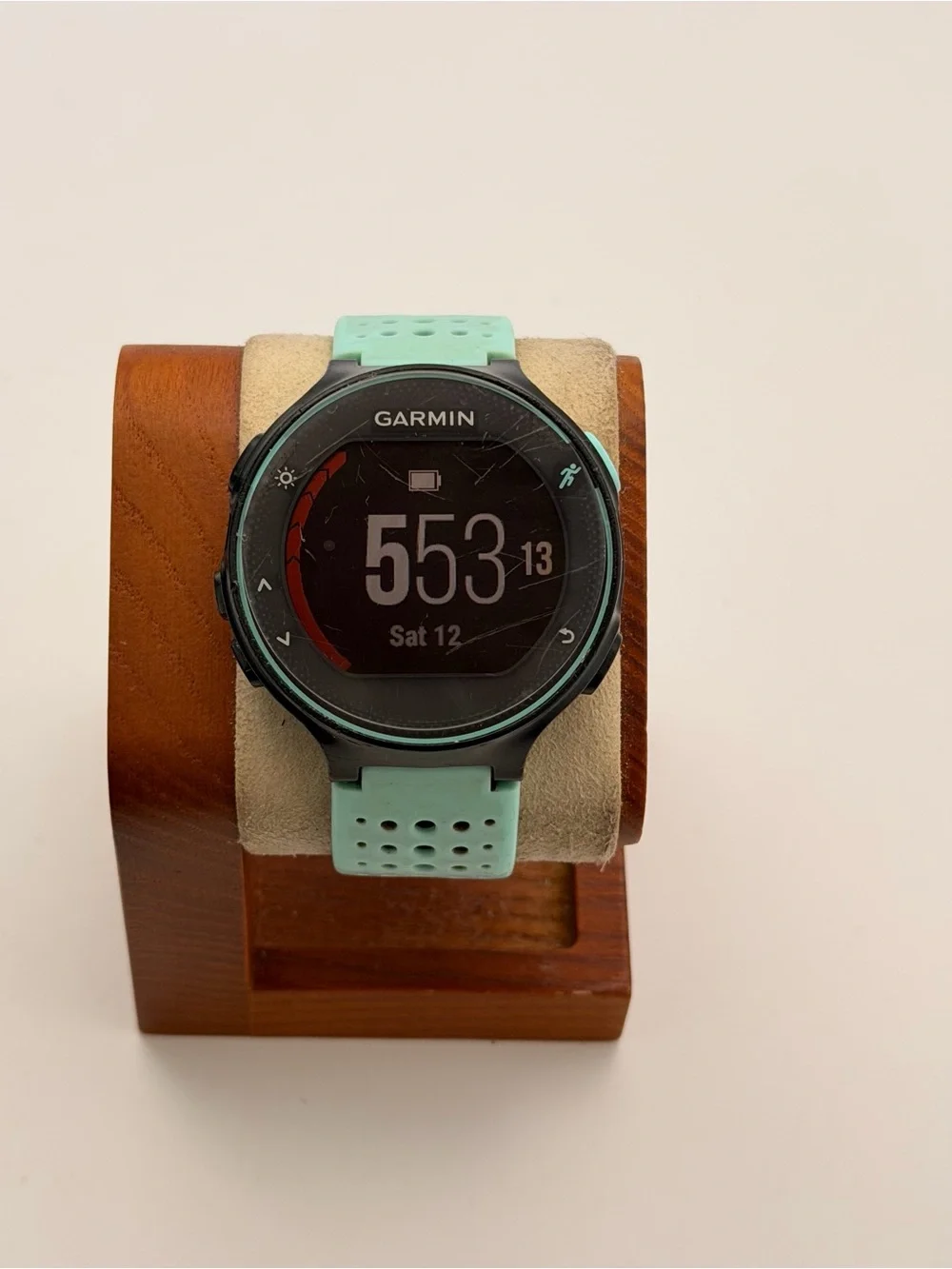 Garmin Forerunner 235, Tested, Charger Included, Green & Black, Good, Smartwatch